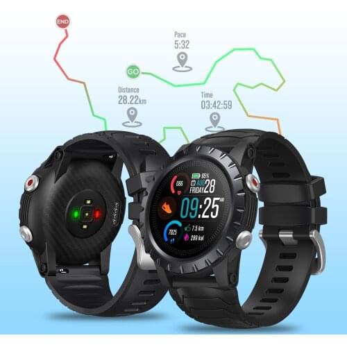 Zeblaze Stratos GPS Smartwatch 50 M Water Resistant Smart Watch Magnetometer Compass BLE 5.0 Support Customize Watch Face 2021
