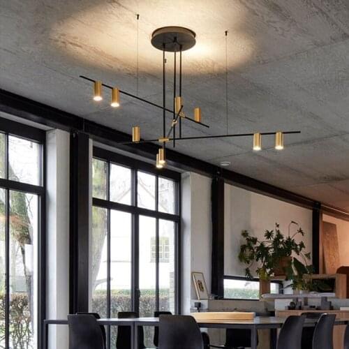 Morden Minimalist Long Branched Pendant Light Simple Home Decor Light Living Room Decoration Light Fixtures Kitchen Hanging Lamp