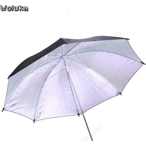 Reflective Umbrella 33 inch Oubao 83cm black silver Reflector 8 frame ribs softlight flash studio photography umbrellas CD50 T10