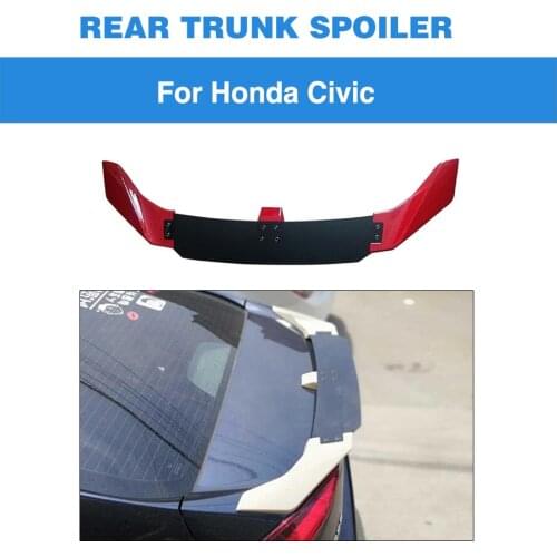Rear Spoiler for for Honda for Civic 10th Sedan 2016 - 2019 ABS Trunk Lip