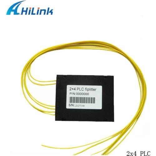 10 pcs 2x4 PLC splitter Without connector ABS Box