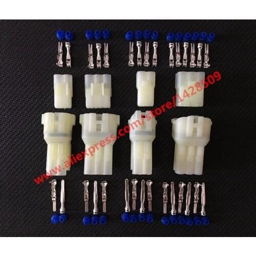 20 Sets 2/3/4/6 Pin Sumitomo HM And MT Series (Sumitomo 090 Connector) Electrical Wire Connector With Terminals And Seals