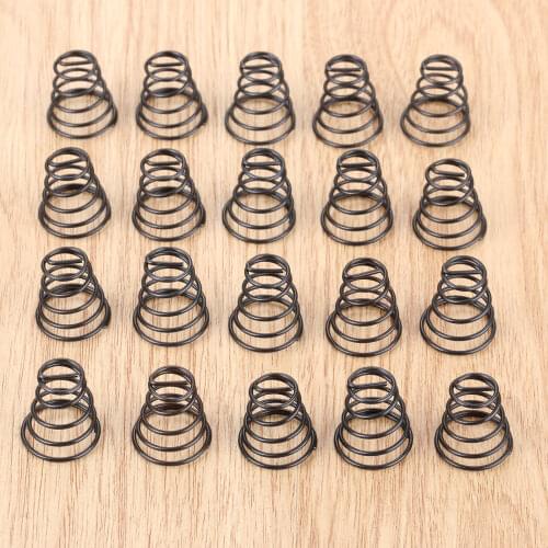 DRELD 20Pcs Iron Household Sewing Machine Thread Tension Industrial Sewing Machine Spring Turnbuckle Thread Tension Spring