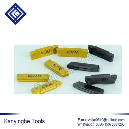 Free shipping 50pcs /lots MRMN400-M NC3030 / MRMN400-M NC3020 / MRMN400-M PC9030 cnc carbide parting & grooving inserts