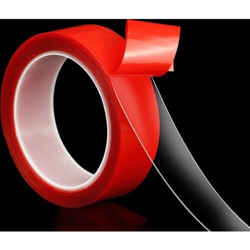Car Acrylic Tape Transparent Silicone Double Sided Tape Sticker For Car High Strength No Traces Adhesive Sticker