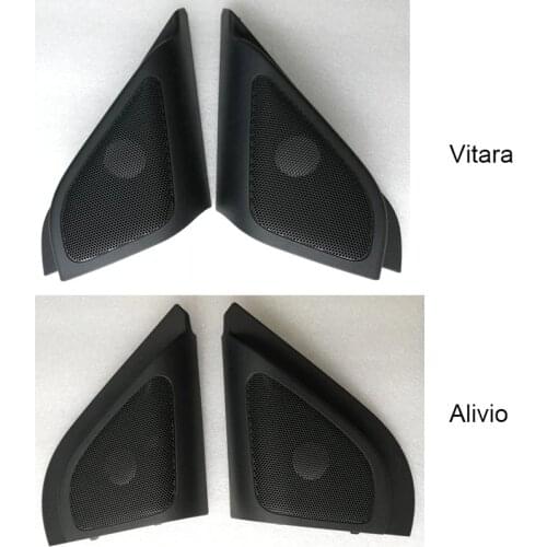 Car accessories HENGFEI Horn cover for Suzuki Vitara Alivio SX4 S-Cross Tweeter Cover Panel speaker