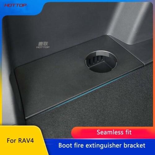 For Toyota RAV4 2019 2020 5th On Board Fire Extinguishers Fixed Bracket Trunk Parts