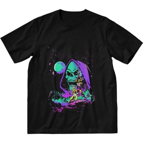 He-Man Masters Of The Universe T-shirt Men Novelty T Shirt Short Sleeve Cotton Skeletor 80s She-Ra Beast Tshirt Cool Tees Tops