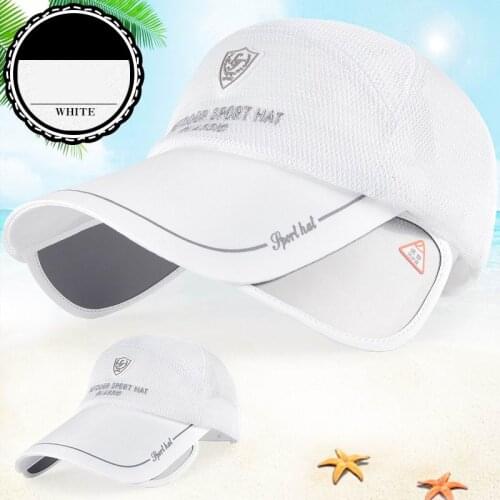 Kagenmo Hat Male Summer Baseball Cap Outdoor Wild Sun Protection Sun Hat Visor Cap Fishing Cap Mesh Breathable