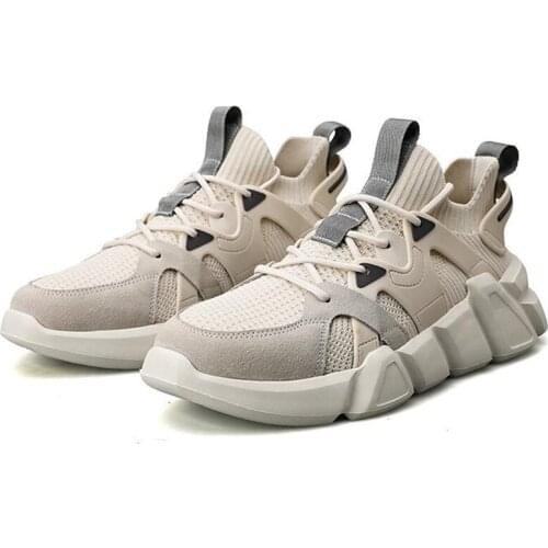 Autumn Women Chunky Sneakers Platform Fashion Spring Breathable Comfort Running Casual Couple Sport Shoes White Plus Size 35-44