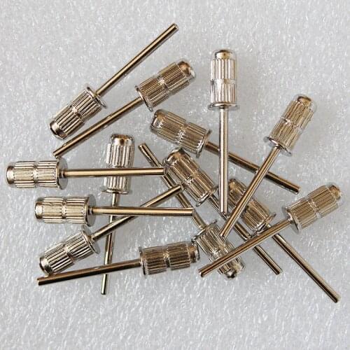 2.35mm Emery Rod Electric Nail Drill Shank for 6.35mm Sanding Bands Bore Drum Diameter Manicure Pedicure Tool Accessory Abrasive