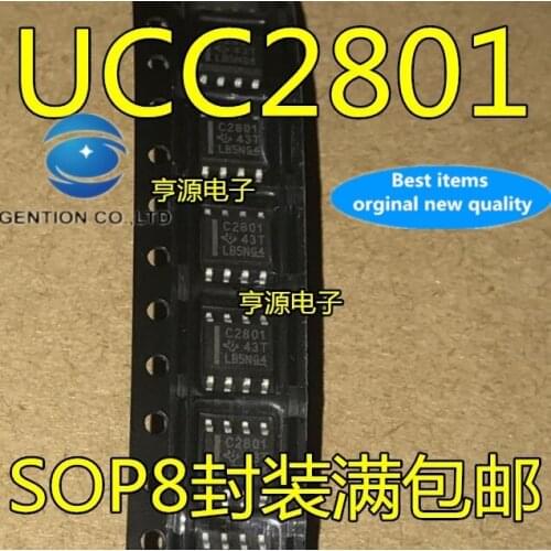 20pcs 100% new and orginal real photo UCC2801 UCC2801DTR C2801 SOP8