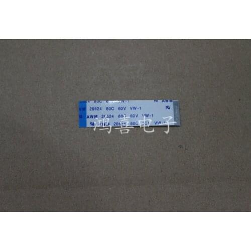 WZSM New FFC FPC flat flexible cable 0.5mm pitch 24 pin Reverse Length 40mm 70mm 80mm 90mm 170mm 180mm 250mm Width 12.5 mm