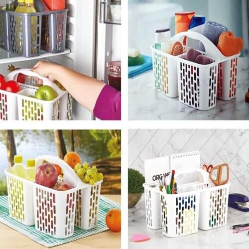 1 Piece Geseus Refrigerator,Kitchen,Bathroom Organizer with Carrying Handle BATHROOM-KITCHEN-FRIDGE-ORGANIZER ORGANIZER Organiz