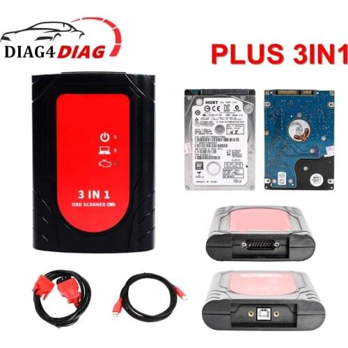 Professional OTC Scanner GTS TIS3 OTC PLUS 3 in 1 for Toyota for Nissan/Vol Diagnostic Programming Tool Support Multi-Languages