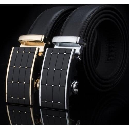 New Mens Genuine Leather Belt High Quality Designer Belts Luxury Strap Male Waistband Vintage Buckle Belt for Jeans