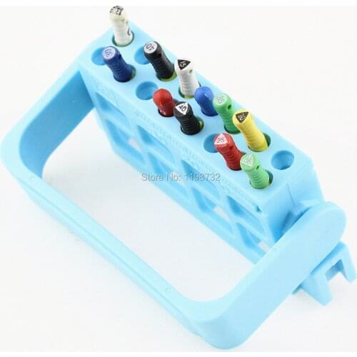 High Quality Dental Endodontic Dispenser Files Drills 16 Holder Endo Block Burs Stand Autoclavable Dentist Instrument