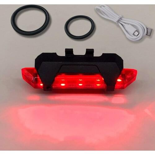 USB Rechargeable Bike Light bicicleta Back Rear Taillight Cycling Safety Warning Light Waterproof MTB LED Lights вело фанарь