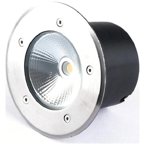 10W 12W 15W 20W 30W LED Underground light COB Floor Lamp Outdoor Ground Garden ROUND Path Buried Yard Spot Landscape 85-265V