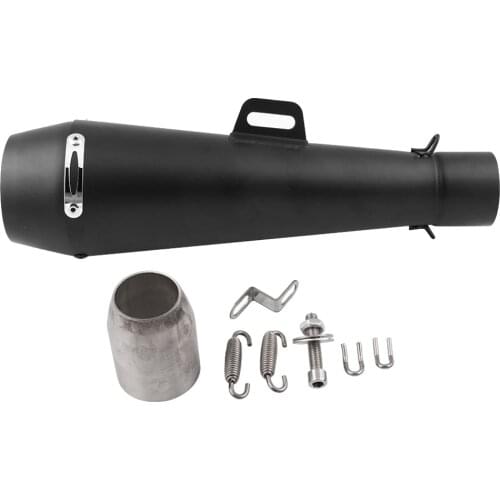 Motorcycle ATV Exhaust Muffler Pipe Set 1.5-2" Inlet for Honda CBR1000