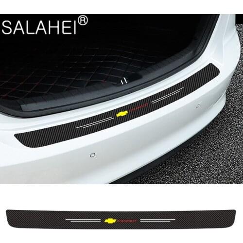 Car Trunk Protection Strip Guard Plate For Chevrolet Captiva Lacetti Camaro Sail Cruze Aveo Malibu Cavalier Silverado Accessory