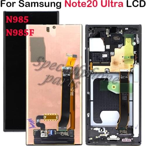 Super Amoled For Samsung Galaxy Note20 Ultra LCD Display Touch Screen Digitizer For Samsung N985F N985F/DS N985 LCD Display
