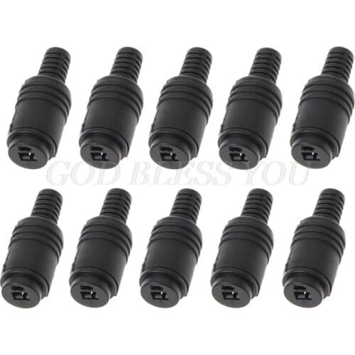 10 Pcs 2 Pin DIN Speaker Plug 2-Pin Plug Hifi Loudspeaker Cable Solder Connector Drop Shipping