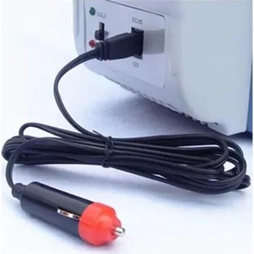 12V Mini Fridge power line Mini refrigerating heater charger car plug connection