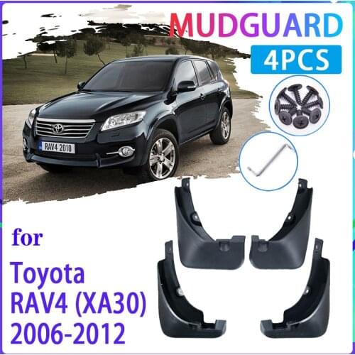 Car Mud Flaps for Toyota RAV4 2006~2012 XA30 2007 2008 2009 2010 2011 Mudguard Splash Guards Fender Mudflaps Auto Accessories
