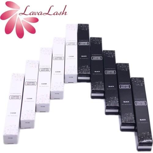 10 Bottles/lot Coating Mascara For Eyelash Extensions Korea Beauty Shop Makeup Tools Wholesale Custom Made Make Eyelashes Last