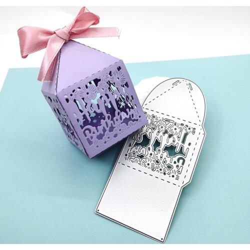 Julyarts Gift Box New Cutting Dies for 2021 Moldes Stencils For DIY Embossing Scrapbook Album Paper Card Decoration Craft