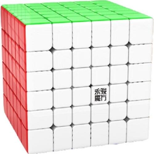 New Hot Yongjun YJ Yushi 6x6x6 V2M Magic Magnetic v2 M Cube Professional Magnets Speed Puzzle 6X6 Cubo Magico Education Toy Kids