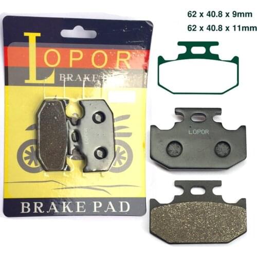 Motorcycle Rear Brake Pads For Kawasaki KX125 KDX125 KDX200 KDX220 KDX250 KX250 KLX250 KX500 KLX650 Suzuki TS125 RM125 TS200