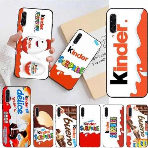 New Trolly egg KINDER JOY Surprise Phone Case For Samsung galaxy S 9 10 20 A 10 21 30 31 40 50 51 71 s note 20 j 4 2018 plus