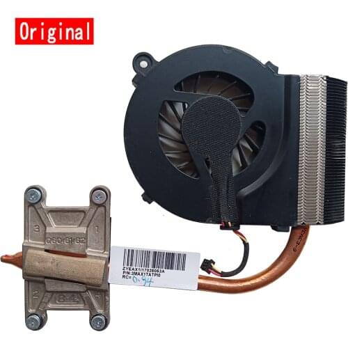 USED working good cooler for HP CQ42 CQ62 G42 G62 cooling heatsink with fan for INT CPU UMA model 597780-001 595832-001