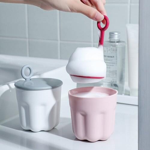 Foam Maker Facial Cleanser Bubbler Cup Shower Gel Shampoo Manual Foamer Body Wash Foamer for Makeup Remover Tool