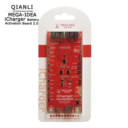 Battery Activation Detection Board QIANLI MEGA-IDEA quick charging with For iPhone Android cell phone battery Repair tool