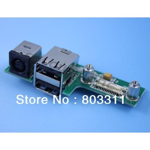 Power Board USB DC Jack for DELL Inspiron 1525 dc plug in with 2 usb connector