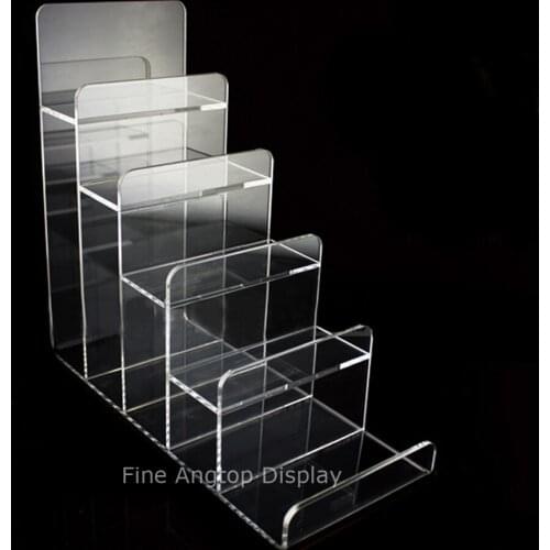 Clear Acrylic 5-tier Wallet Display Stand Holder