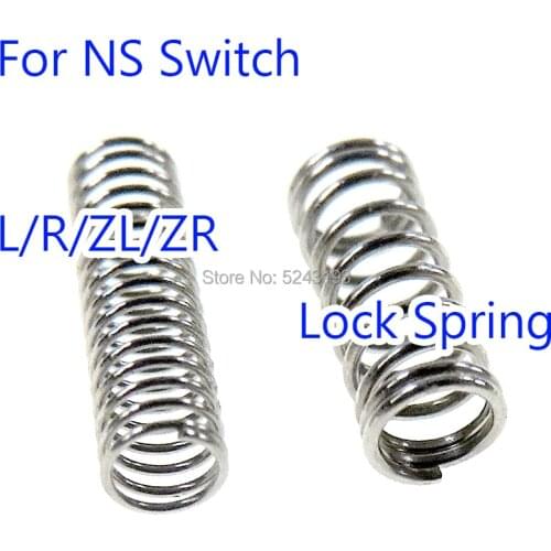 100pcs Spring for Switch NX Joy con Joycon L R ZL ZR Repair Spring For NS Switch Controller Metal Lock Buckle Replacement Part