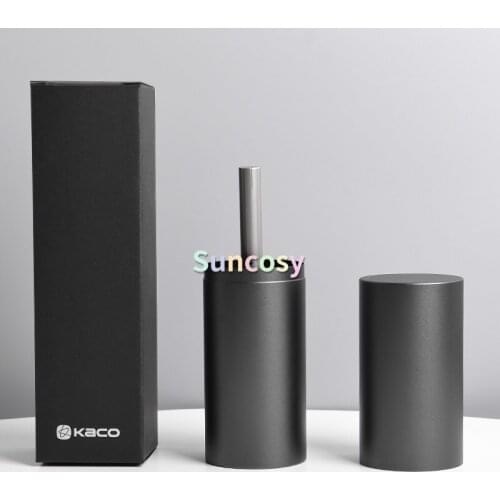 KACO AKURA Fountain Pen, F Tip, Stainless Steel Pen Holder High-grade Business Gift for Elders and Teachers , Aluminum Packaging