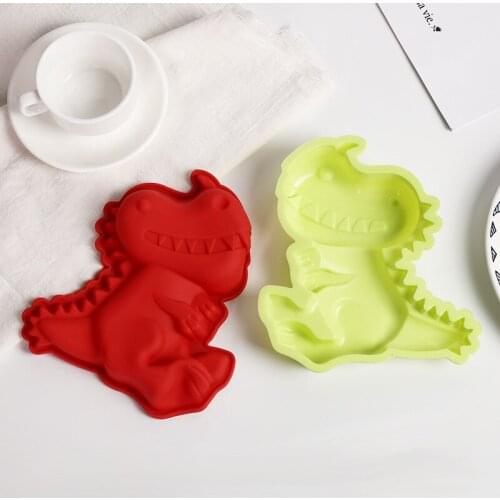 3D Dinosaur Silicone Fondant Cake Mould DIY Creative Decorating Baking Big Mold Bakeware Baking Mold Kitchen Cake Tools
