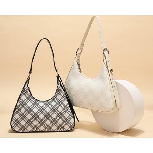 Womens Fashion Shoulder Bag Soft Half Moon Bag Underarm Shoulder Bags For Women 2021 Design Female Travel Handbags