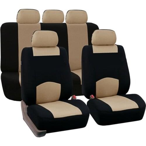 Universal Car Seat Cover Protector Car Interior Accessories Fabric and 2mm Sponge for Toyota fit for most cars