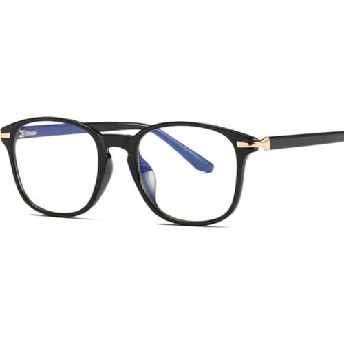 Anti-Blue Light Square Plastic Titanium Glasses Frames Ultralight Men Women Optical Fashion Computer Glasses 50402
