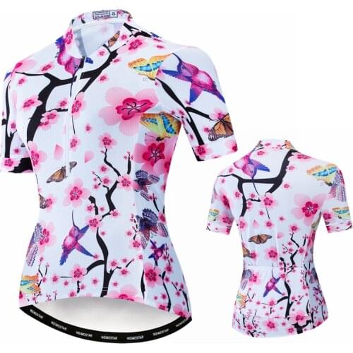 Weimostar 2020 Cycling Jersey Women Mountain Bike Clothing Quick Dry Racing MTB Bicycle Jersey Uniform Breathable Cycling Shirt