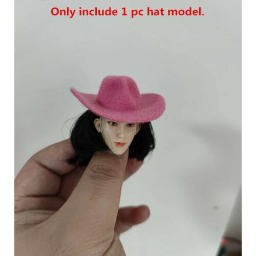 1/6 Scale Female Soldier Clothes Accessories Cowboy Hat Model for 12" Doll