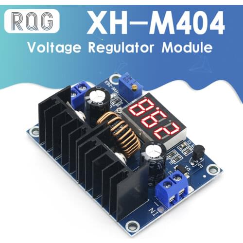 1PCS MH-ET LIVE LED Voltmeter PWM Adjustable 4-36V To 1.25-36V Step-Down Board Module XL4016 8A 200W DC-DC Power drop Module