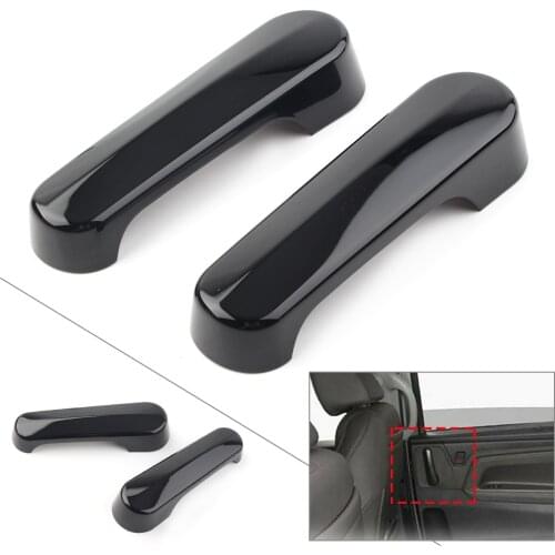 2Pcs Car Door Handle Cover ABS Trims For 2018 2019 2020 Honda Odyssey US Version Black