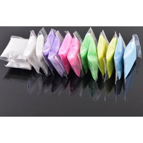 30g Colorful Quartz Sand Miniature Tank Aquarium Bonsai Pot Fairy Garden Decor 6D